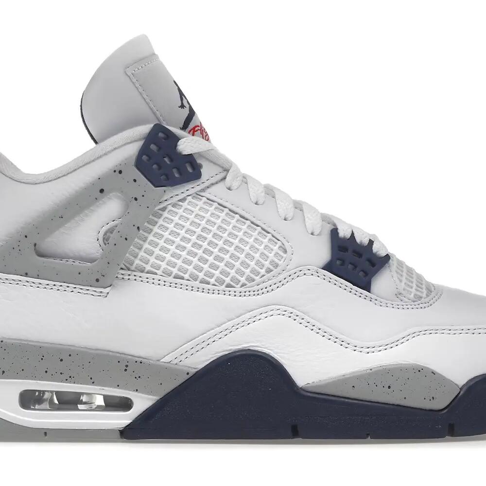 Air Jordan 4 Retro White Midnight Navy