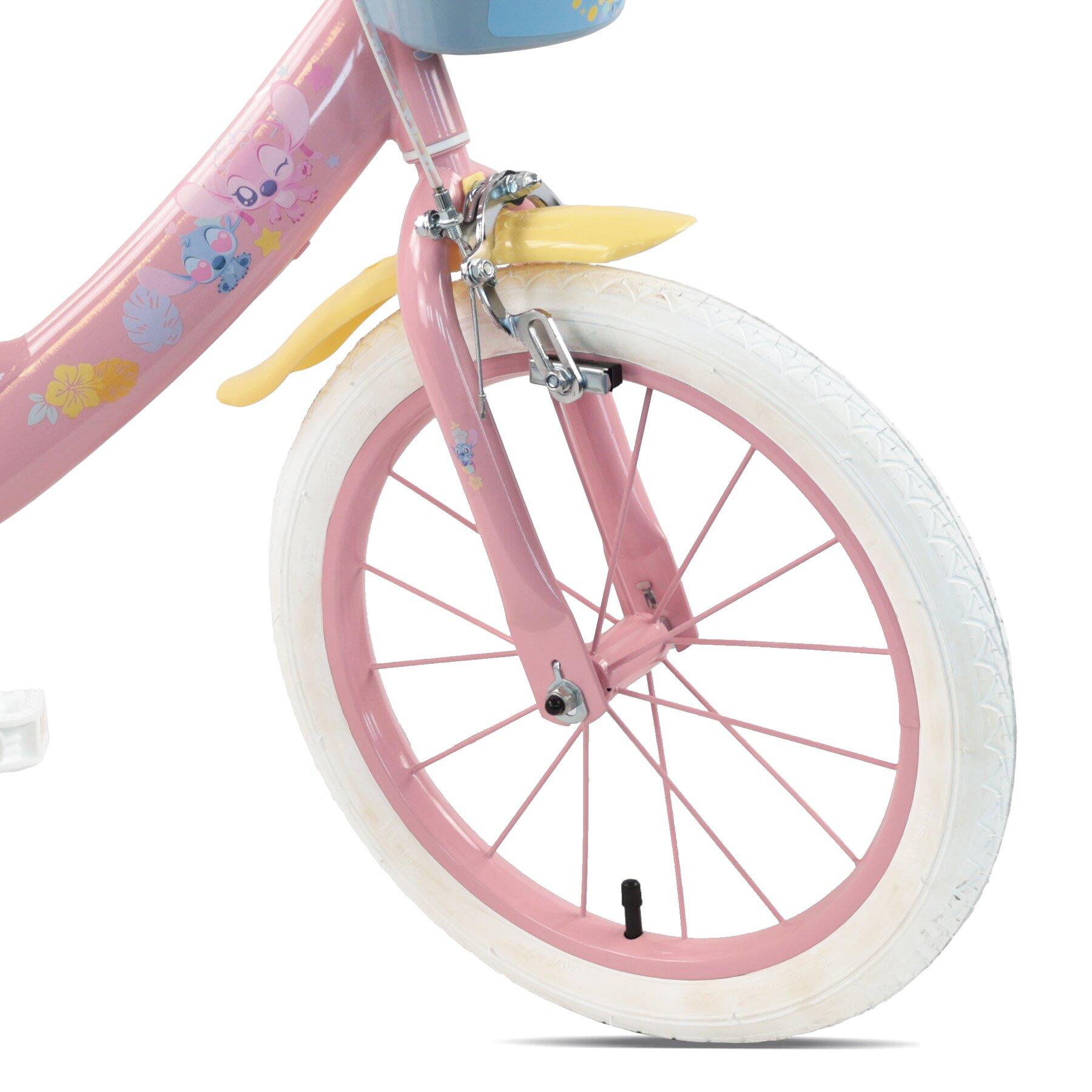 Vélo Enfant 14 Pouces 4-5 Ans Disney Stitch 4/4