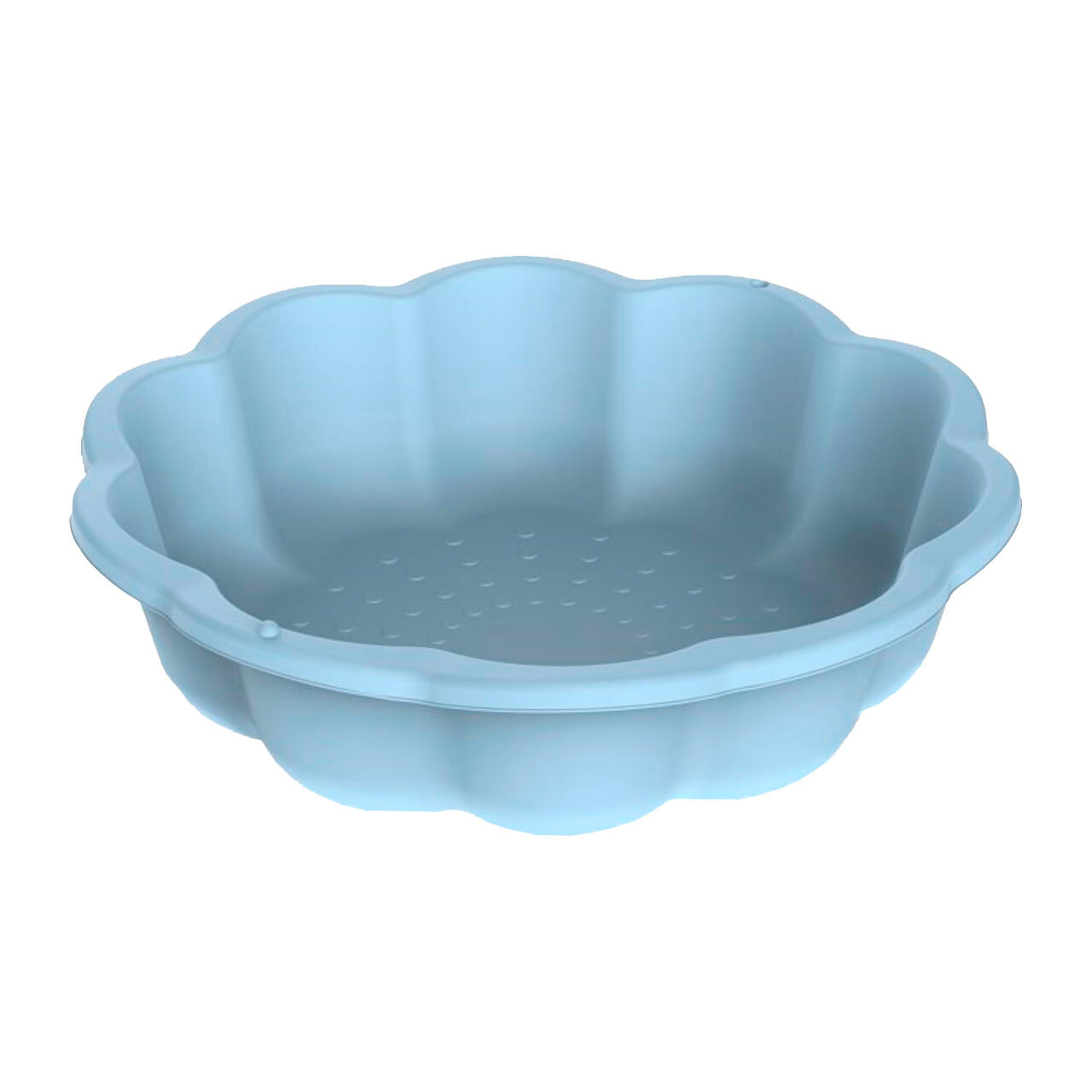 Plastik Sandkasten Blume 76 cm - blau 6/6
