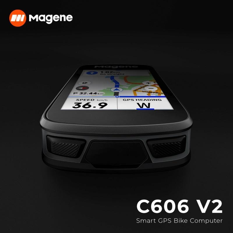 Ciclocomputer Magene C606 V2 GPS Smart ecran 2,8"