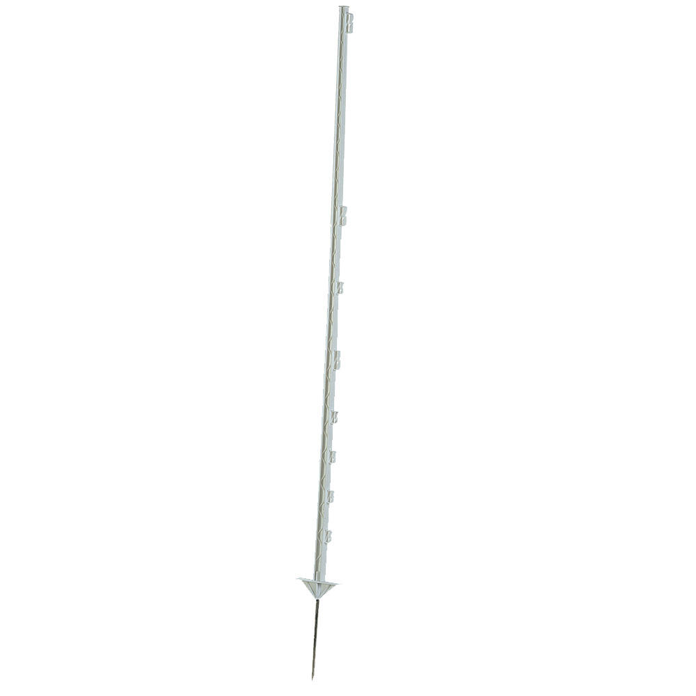 Bovenste plastic paal 8 isolatoren Beaumont (x20) 1/4