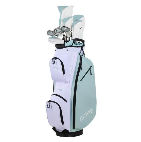 Ensemble complet Callaway Golf Reva Peach 2026 pour femme, 11 pièces