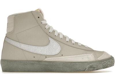 Nike Blazer Mid '77 SE - Sneakers high-top in pelle silver grey