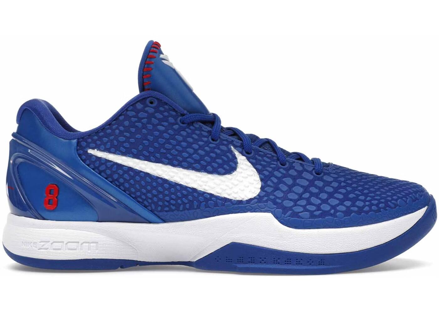 Nike Kobe 6 Protro Dodgers - Game Royal, White, Red | Decathlon