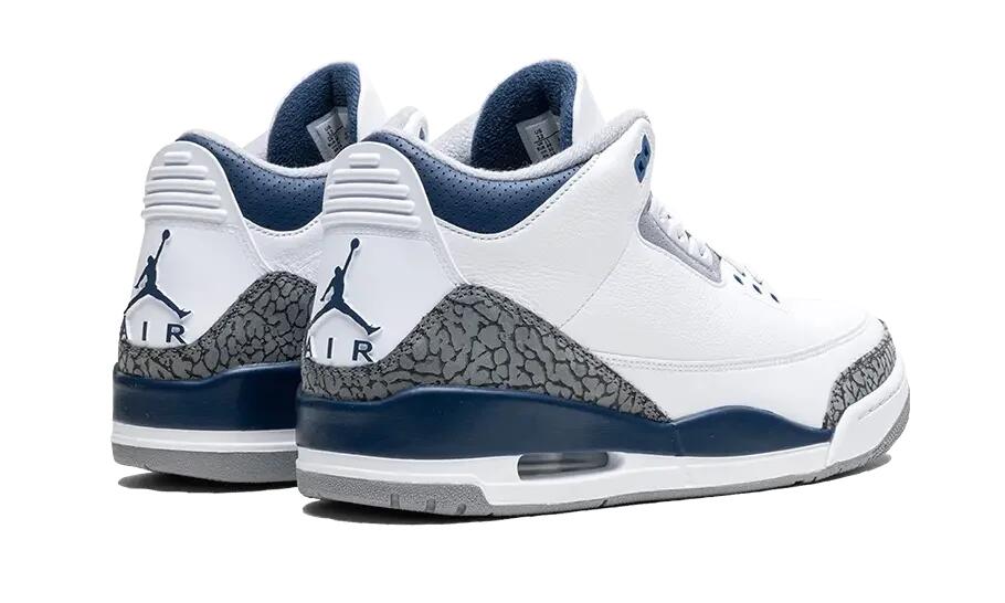 Air Jordan 3 Retro Midnight Navy - Taille : 42.5 EU 3/4