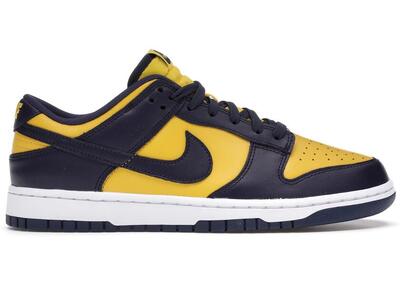 Scarpe - Basket - Unisex - Dunk Low Michigan - University Gold/Navy/White