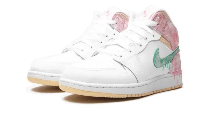 Air Jordan 1 Mid Paint Drip (GS) 2/4