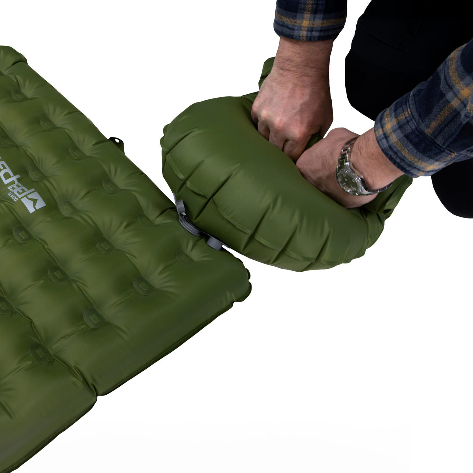 Materassino da trekking Glacio Letto ad aria termico Campeggio ultra leggero 1kg 7/7