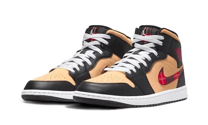 Air Jordan 1 Mid Tartan Swoosh 2/3