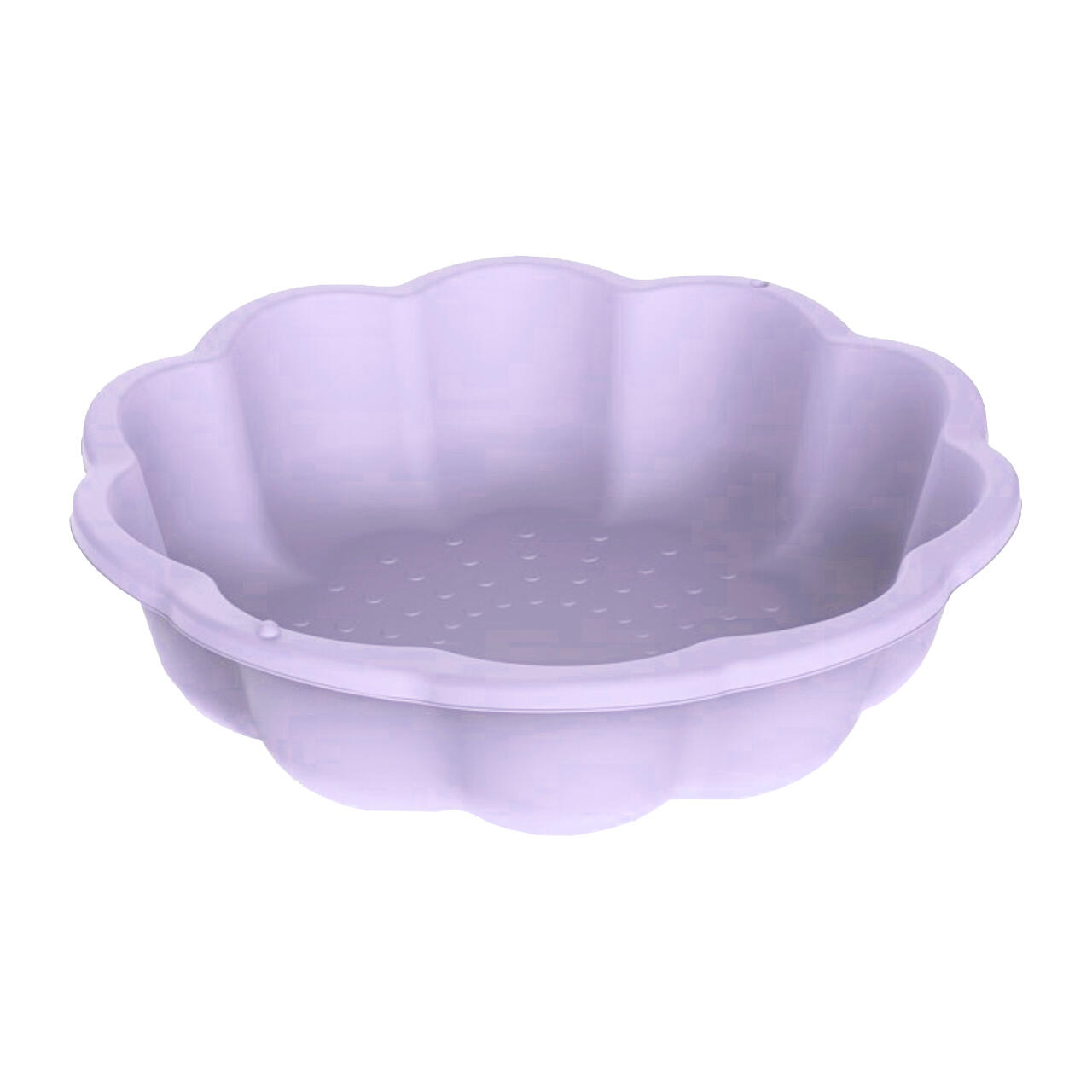 Kunststoff-Sandkasten Blume 76 cm - fliederfarben 6/6