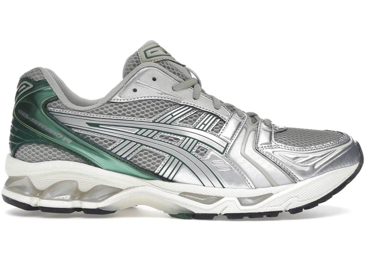 ASICS Gel-Kayano 14 Dried Leaf Green Pure Silver 1/2