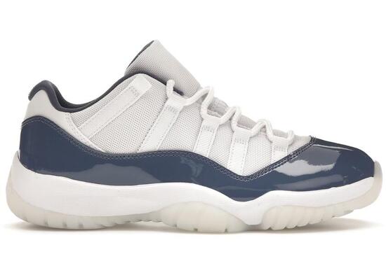 Męskie buty sportowe premium połączenie 11 RETRO LOW "DIFFUSED BLUE