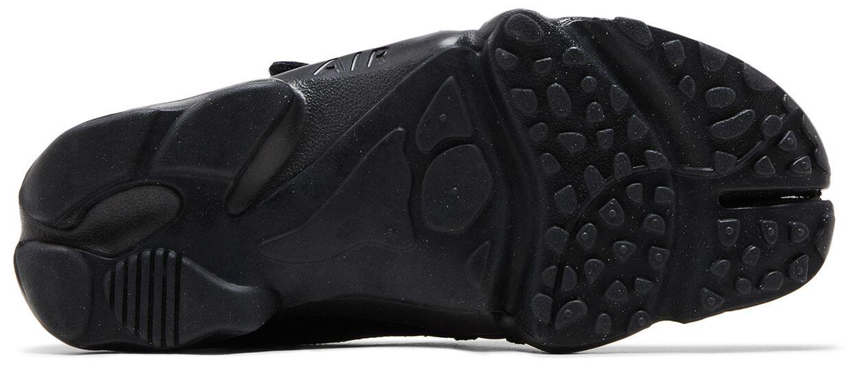 Nike Air Rift Leather Triple Black Donna 3/5