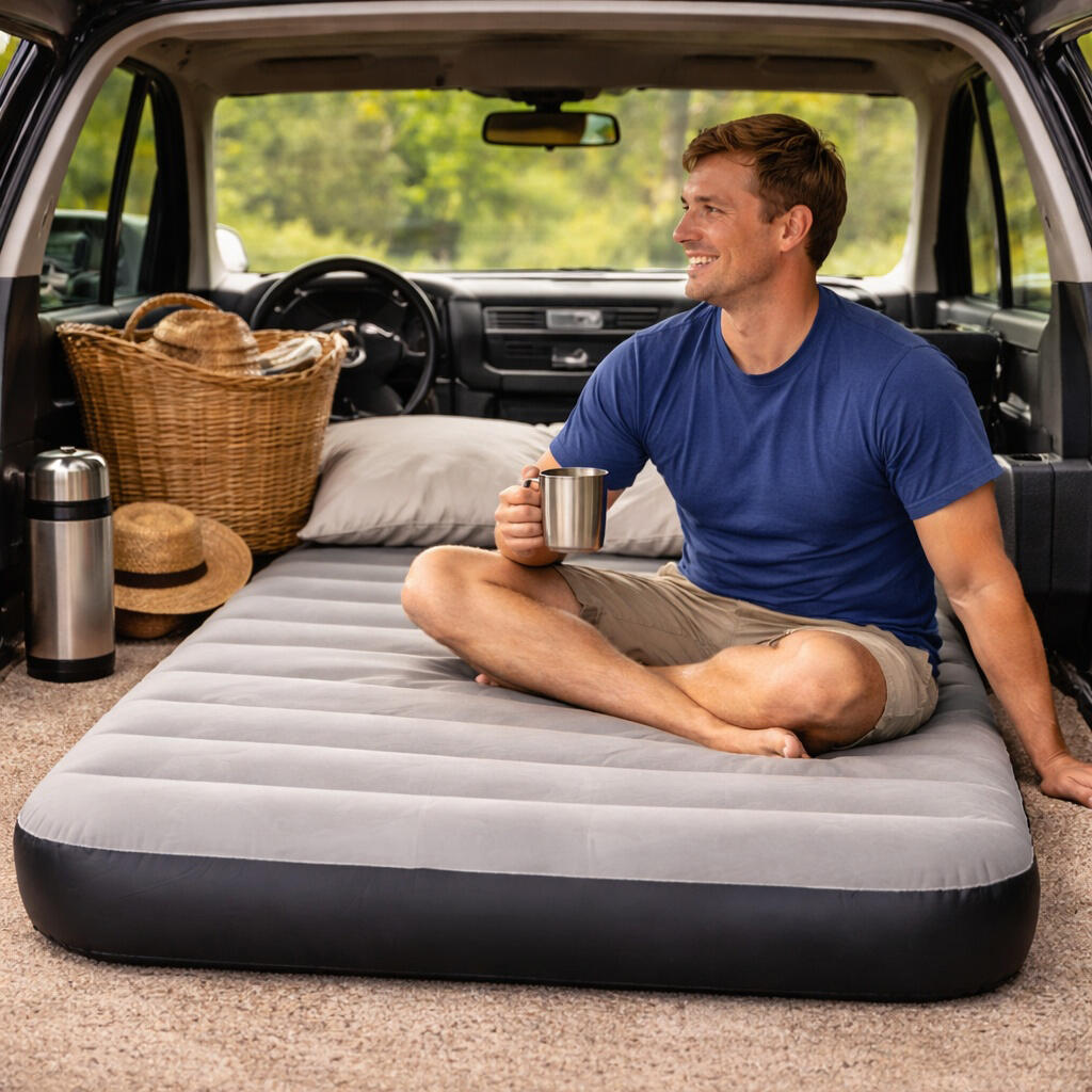 Luftmatratze Camping 1 Person 191x99x25cm Luftbett Campingmatratze 4/7