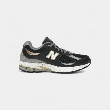 New Balance 2002R Black Sea Salt Gold Metallic