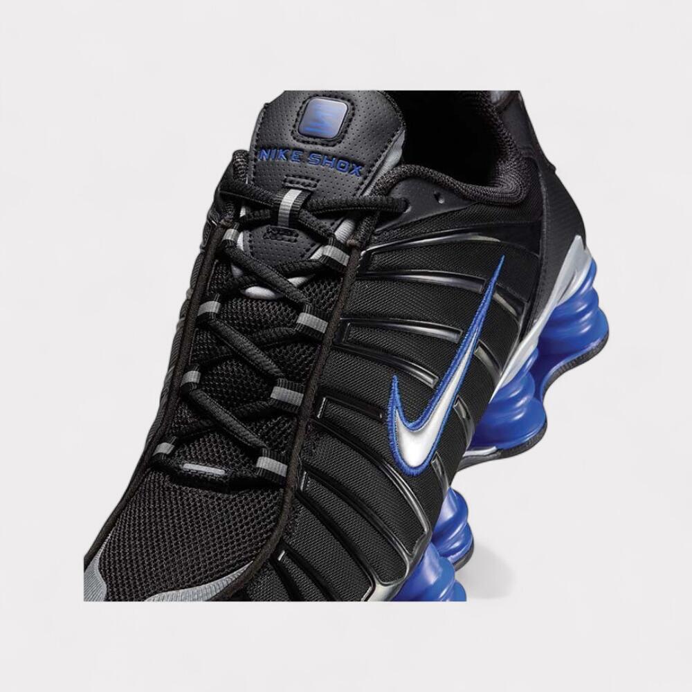 Nike Shox TL - Blue Metallic Silver 3/4