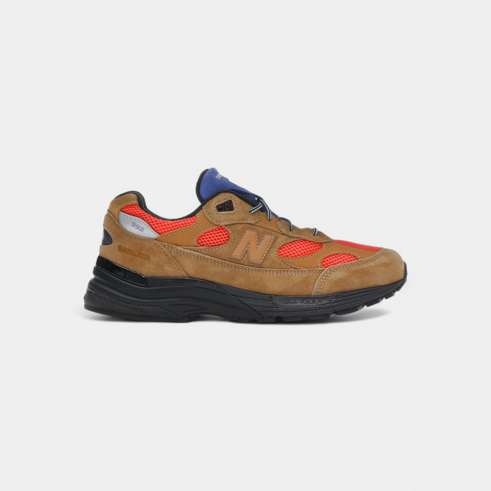 New Balance 992 MiUSA Action Bronson Tiger Eye 1/2