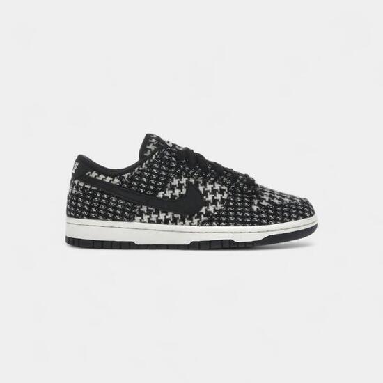 Nike Dunk Low Harris Tweed White Black Multi (Women's)