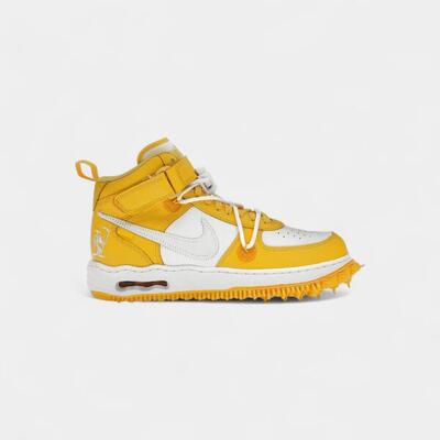 Nike air force 1 mid sp off-white varsity maize