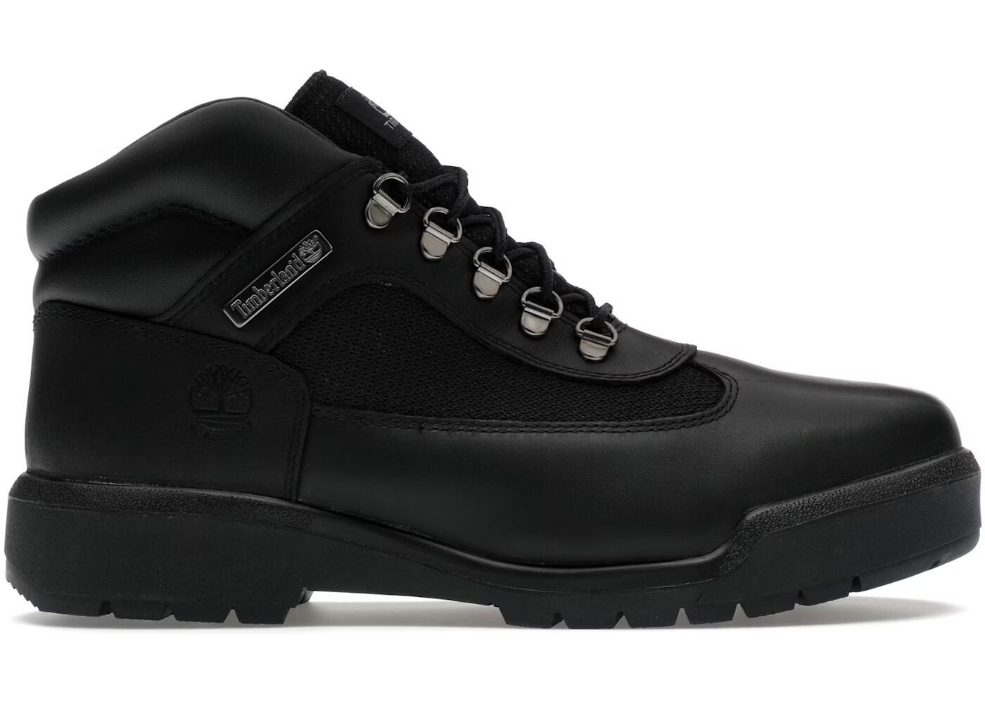 Timberland Field Boot Mid Lace Up Waterproof Black | Decathlon