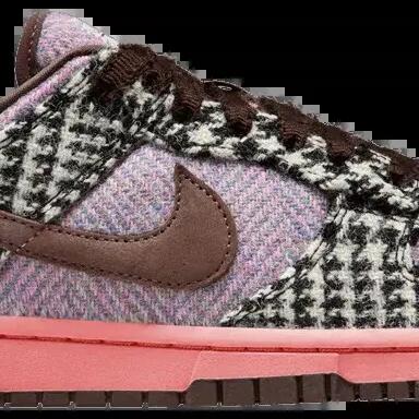 Nike Dunk Low Harris Tweed Purple Pink - Women's