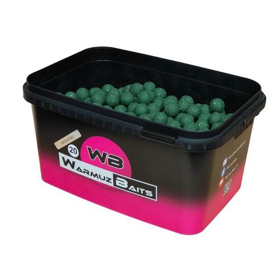 Kulki zanętowe 20mm Warmuz Baits Wiadro 3kg SKORUPIAKI
