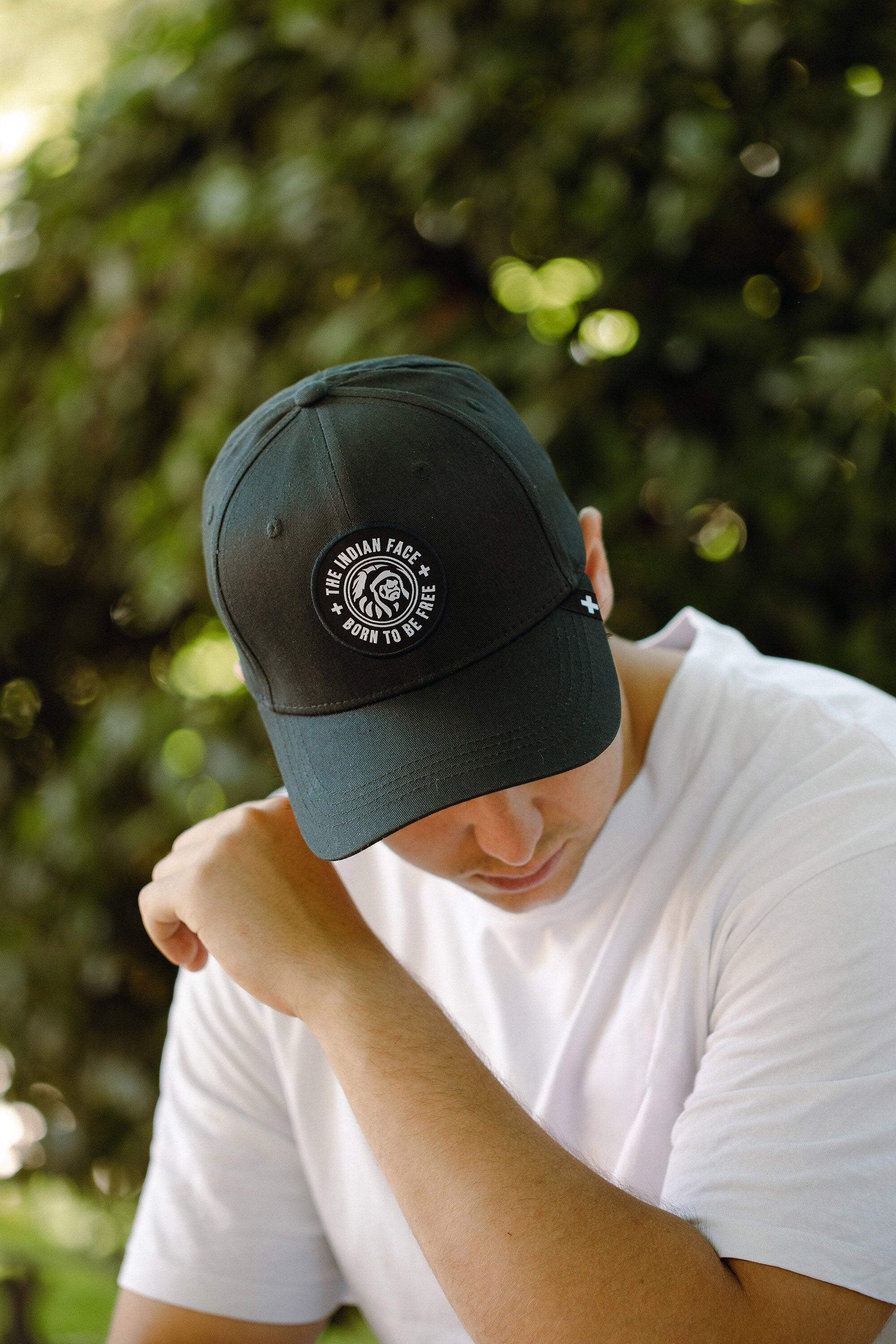 Gorra Action The Indian Face algodón ajustable visera curva azul marino 6/7