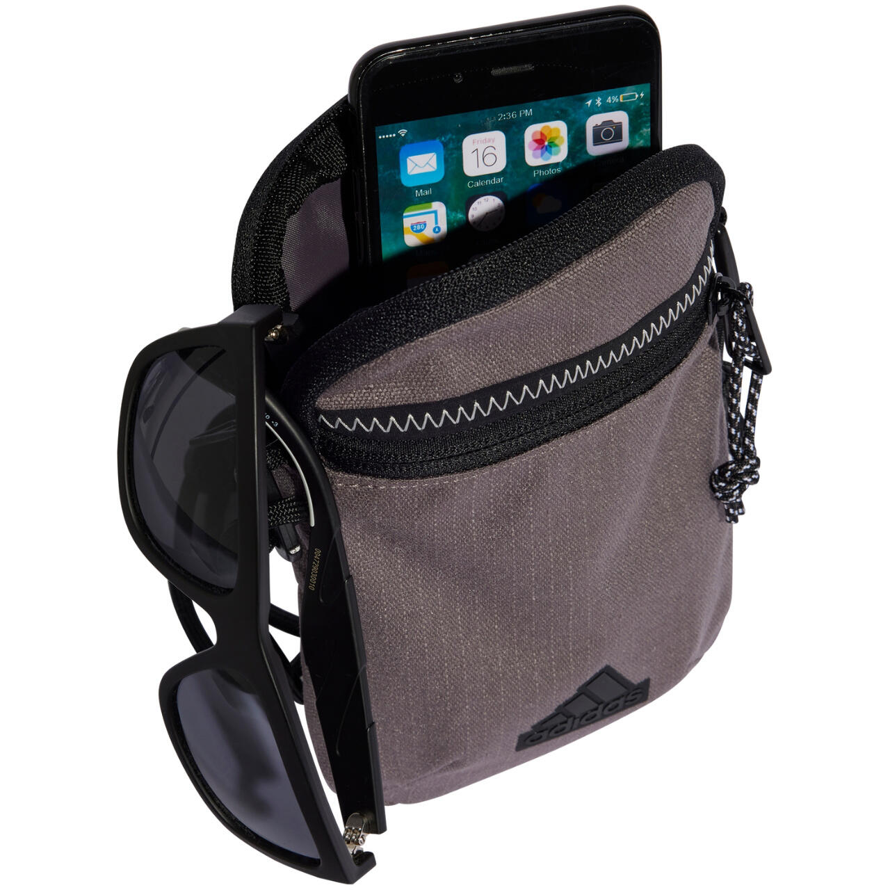 Torebka adidas Xplorer Small - 0,46 l, brązowa 2/6