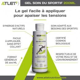 Gel desportivo cosmos ATLET Nutrition 2/3