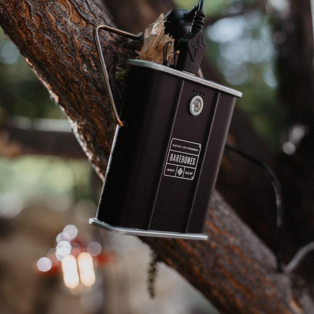 Powerbank Outdoor Power Bank Ladegerät Lampe USB & USB-C 1000mAh Akku 6/7