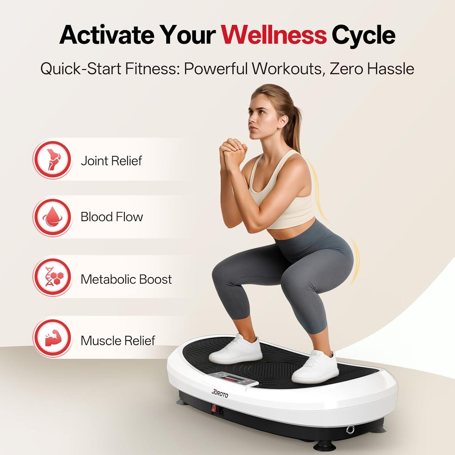 Plaque vibrante JV60, 10 modes + 120 niveaux, haut-parleur Bluetooth, 158 kg max 7/7