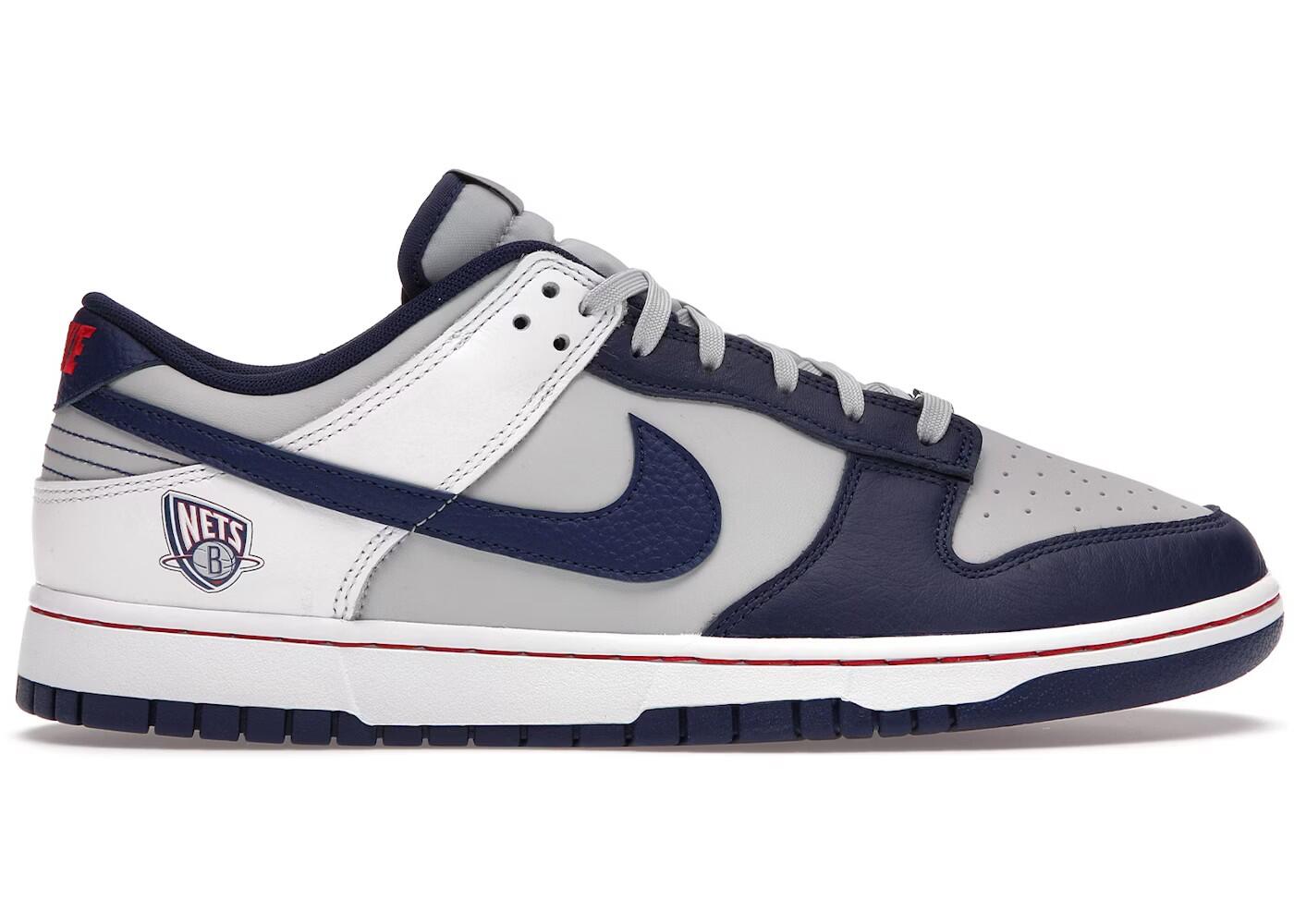 【新品】NIKE DUNK LOW RETRO “Brooklyn Nets” Nike Dunk Low EMB NBA 75th Anniversary Brooklyn Nets | Decathlon