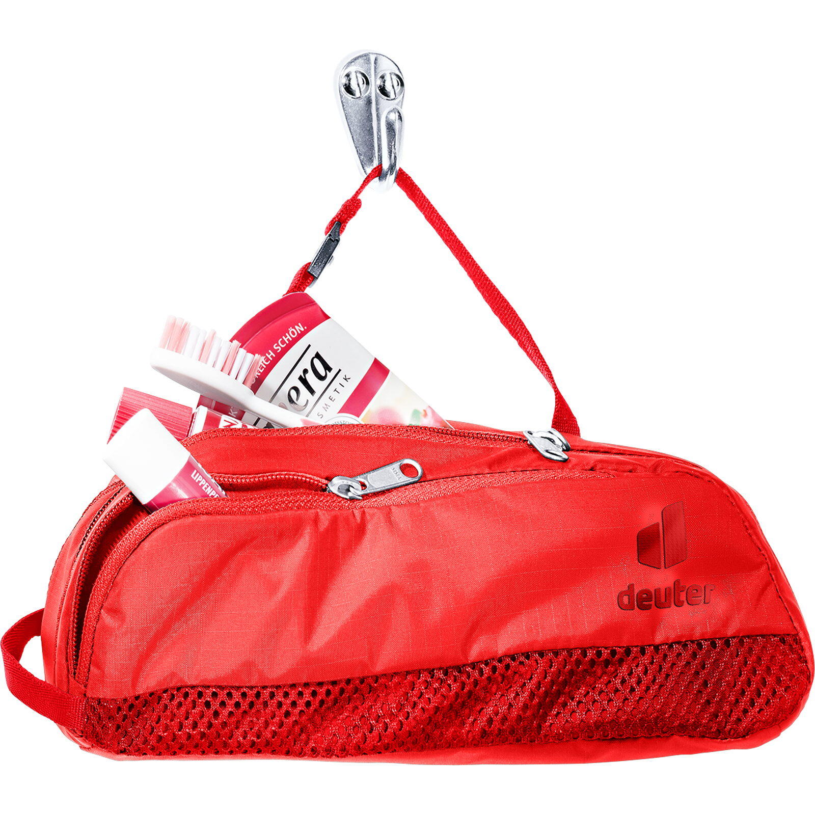 Wasch-Tasche Wash Bag Tour II poppy-crimson 2/4