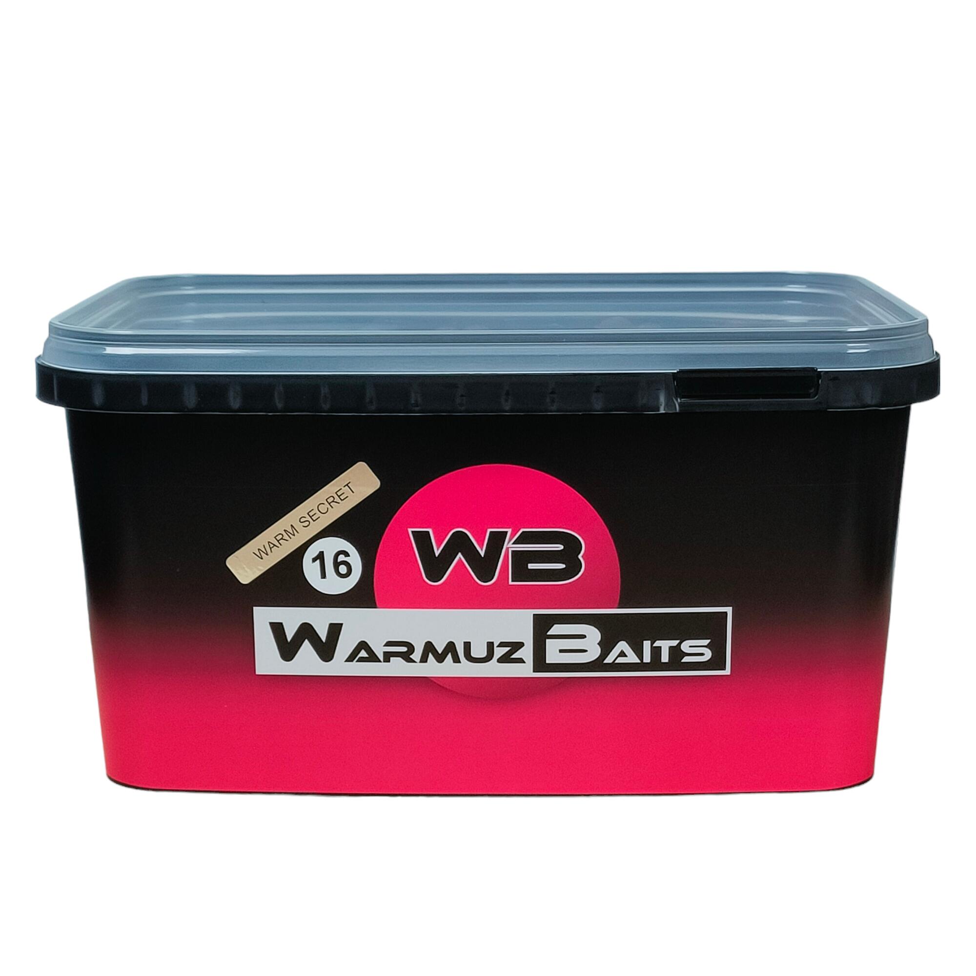 Kulki zanętowe 16mm Warmuz Baits Wiadro 3kg WARM SECRET 2/4