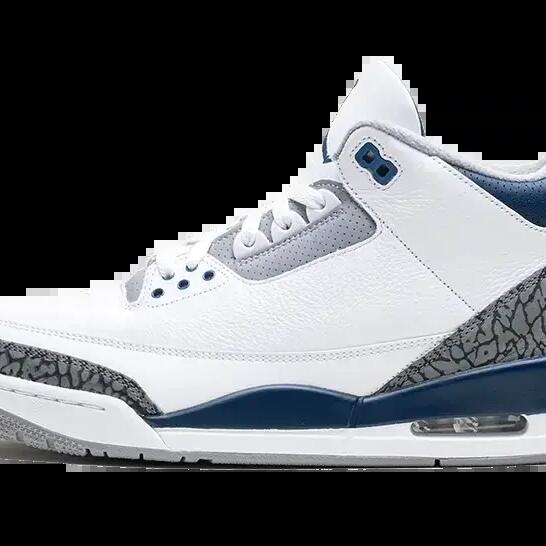 Basketball shoes - Retro - Air Jordan 3 - White/Cement Grey