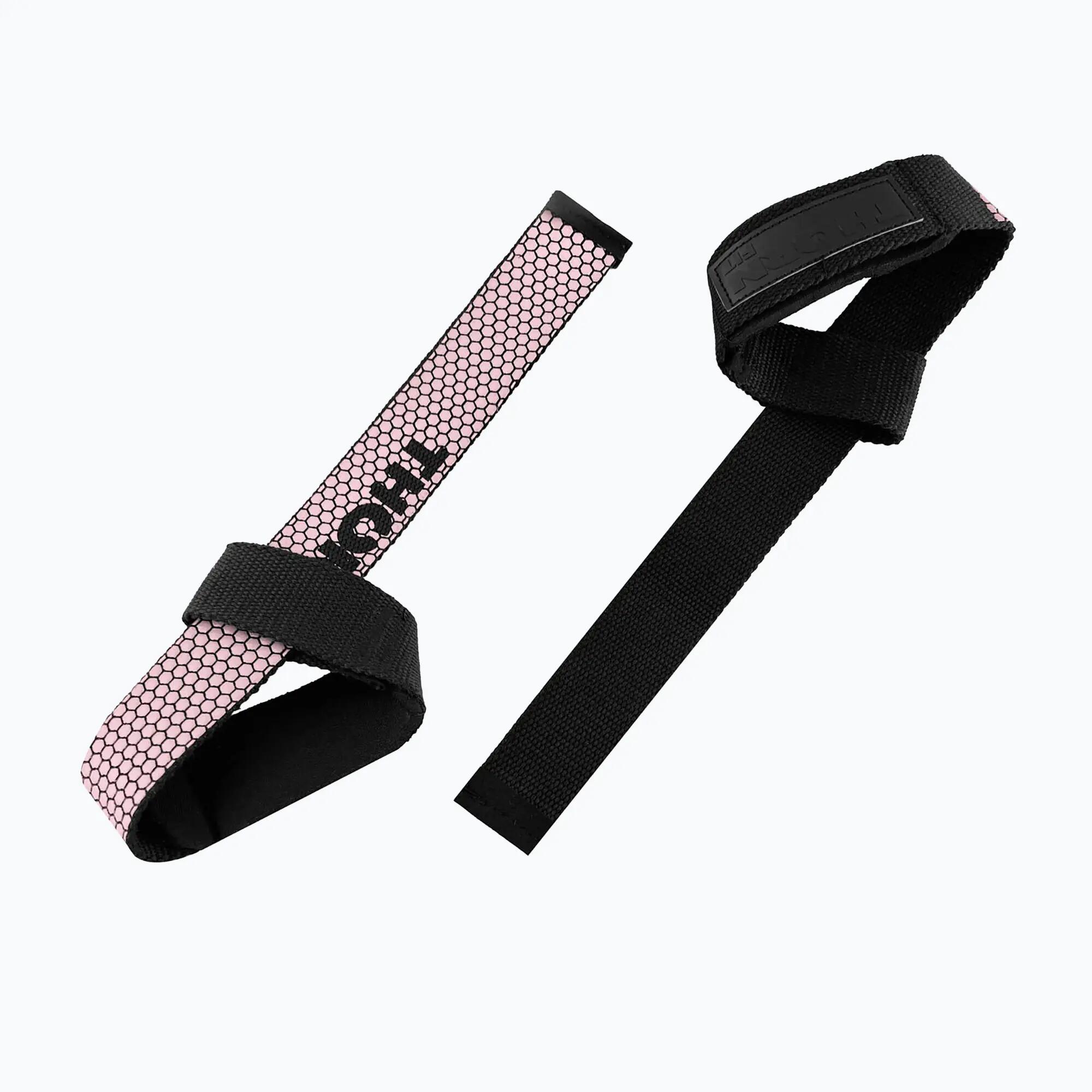 Paski do podnoszenia ciężarów THORN FIT Lifting Straps Anti-Slip pink 2/7