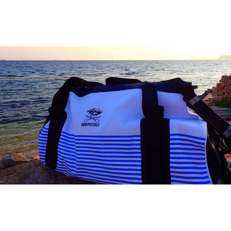 SAC EXPEDITION ETANCHE DRY DUFFLE BAG MARINIERE NAVY 30 L 2/4