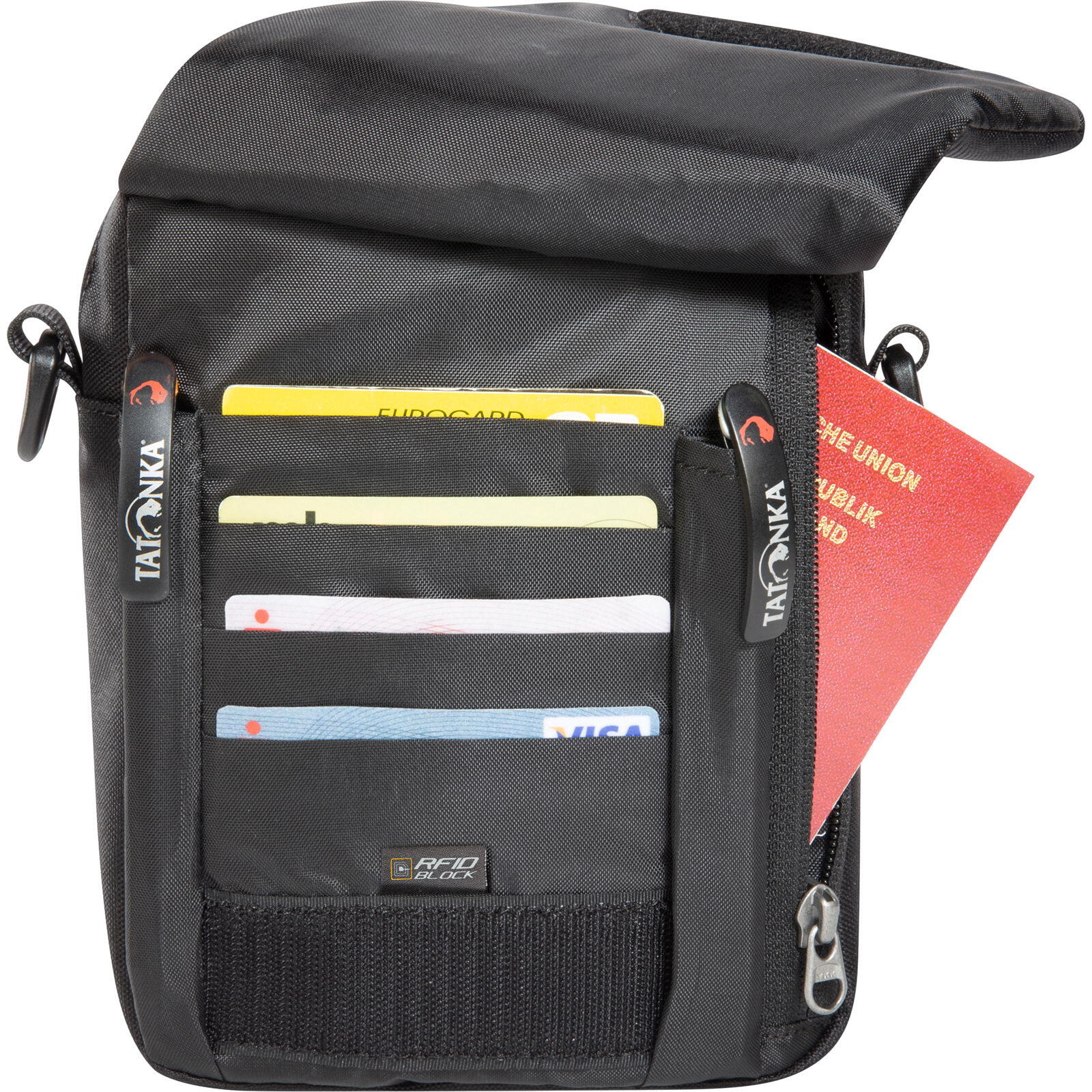 Gürtel-Tasche Check In RFID Block olive 7/7