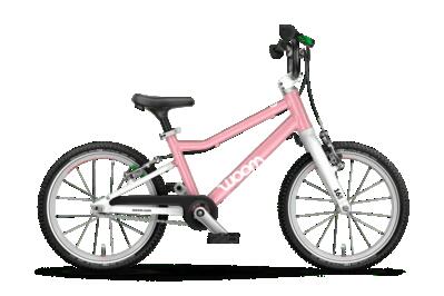 Fiets woom go 3 (gen. h) poederroze