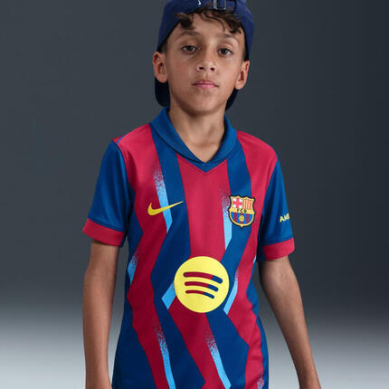 Maillot de football Nike modèle Nike Fc Barcelona 2025/26 S pour unisexe enfants