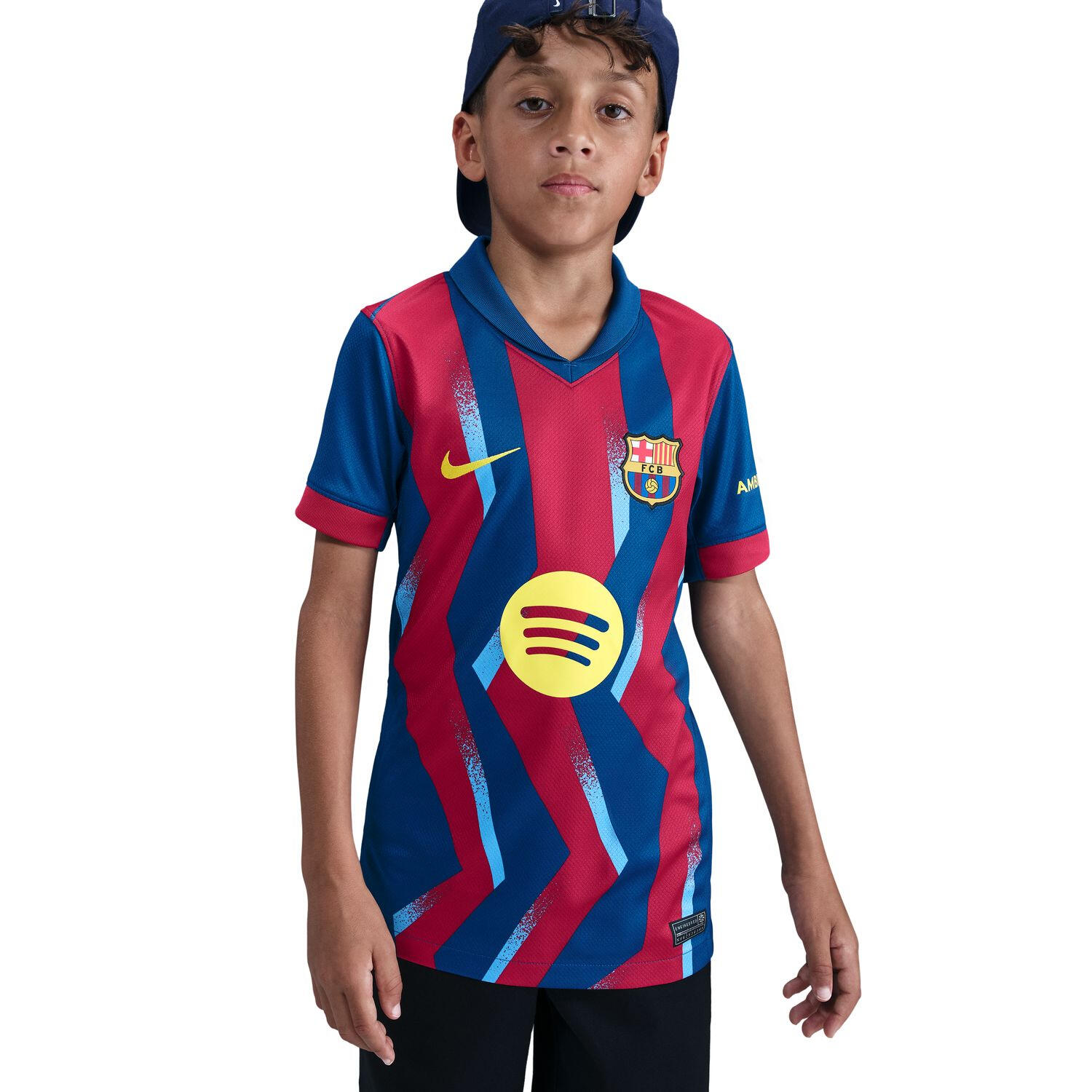 Maillot de football Nike modèle Nike Fc Barcelona 2025/26 S pour unisexe enfants 7/7