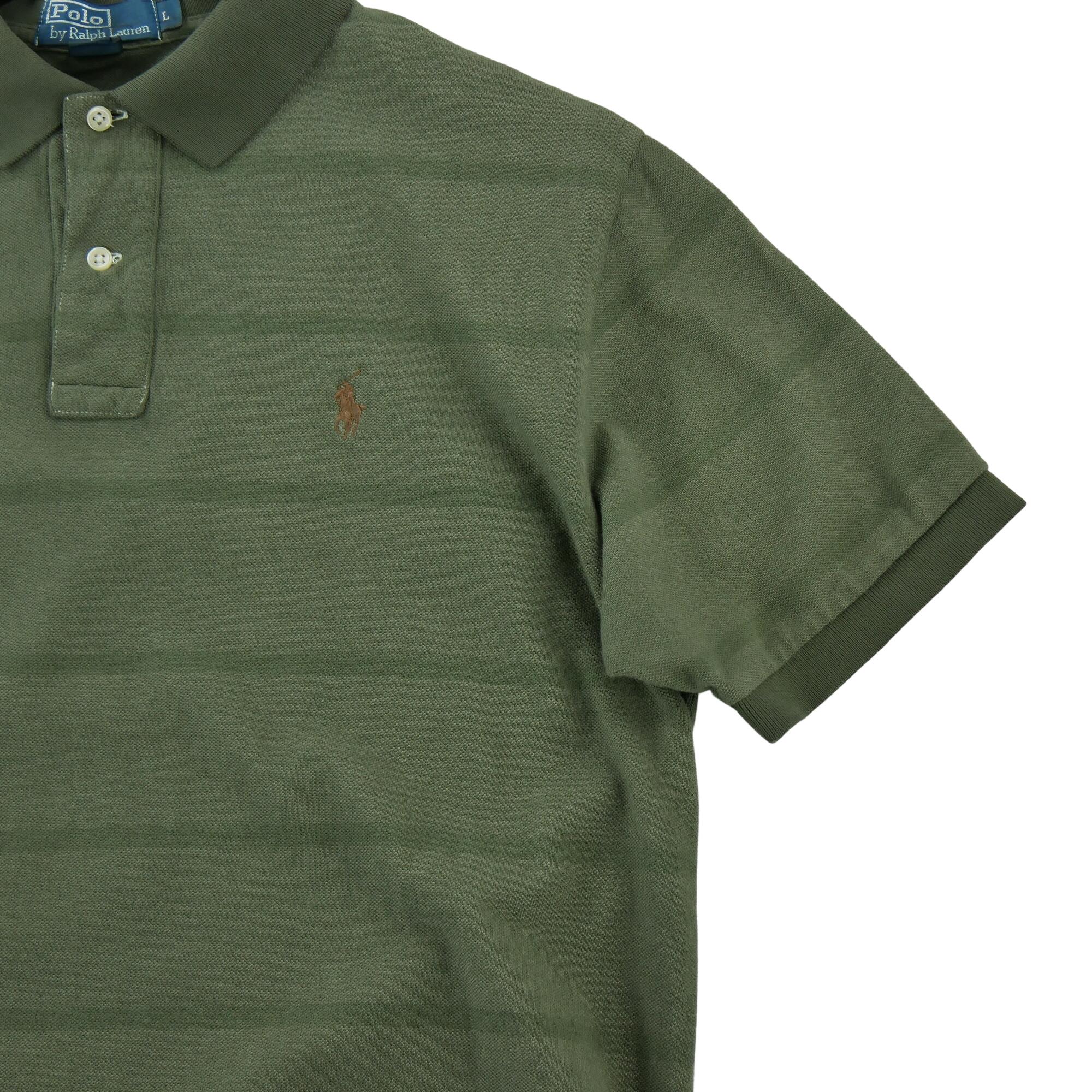 Seconda Mano - Polo Uomo Maniche Corte Khaki - Stato eccellente 4/5