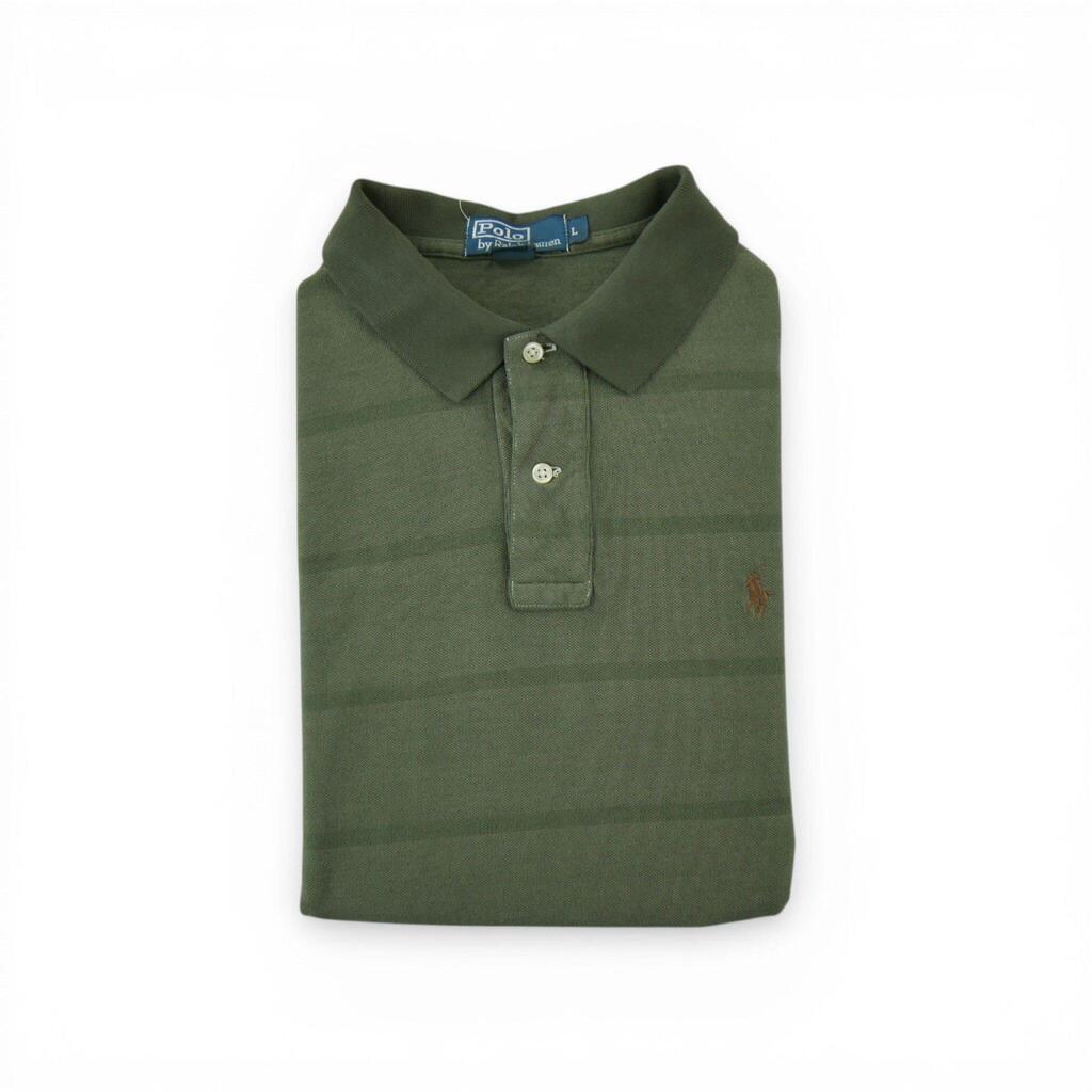 Men's Short Sleeve Polo Khaki