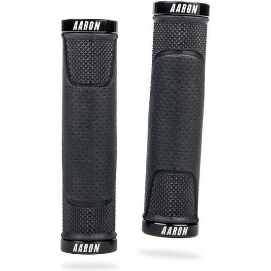 MTB Fahrradgriffe - 33 mm Durchmesser, 130 mm Länge, rutschfest - Schwarz