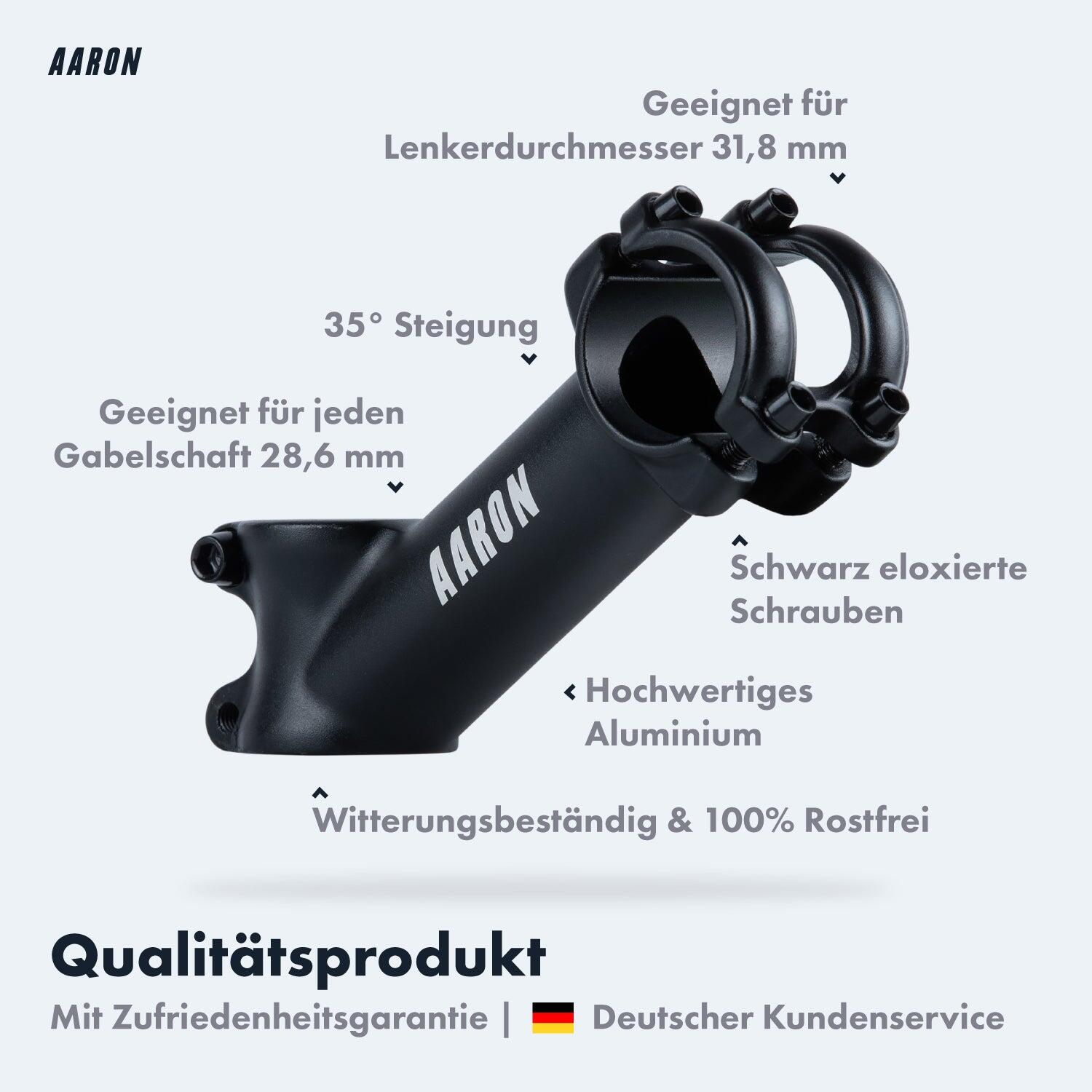 Stem - Aluminium Lenkervorbau 35° - für 31,8 mm Lenker, 110 mm Länge 2/5