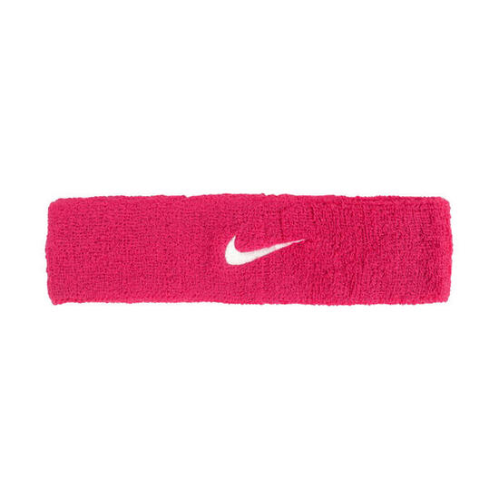 Fascia Per Capelli Swoosh Nike Classic Rosa Bianco