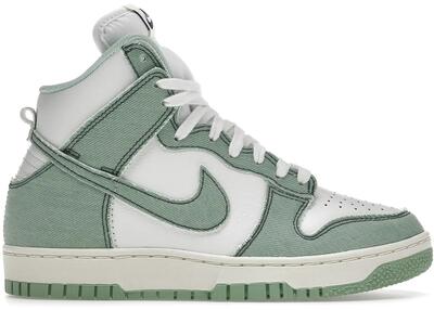Nike Dunk High 1985 Enamel Green Denim Donna