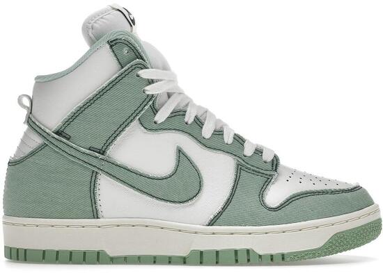 Nike Dunk High 1985 Enamel Green Denim Donna