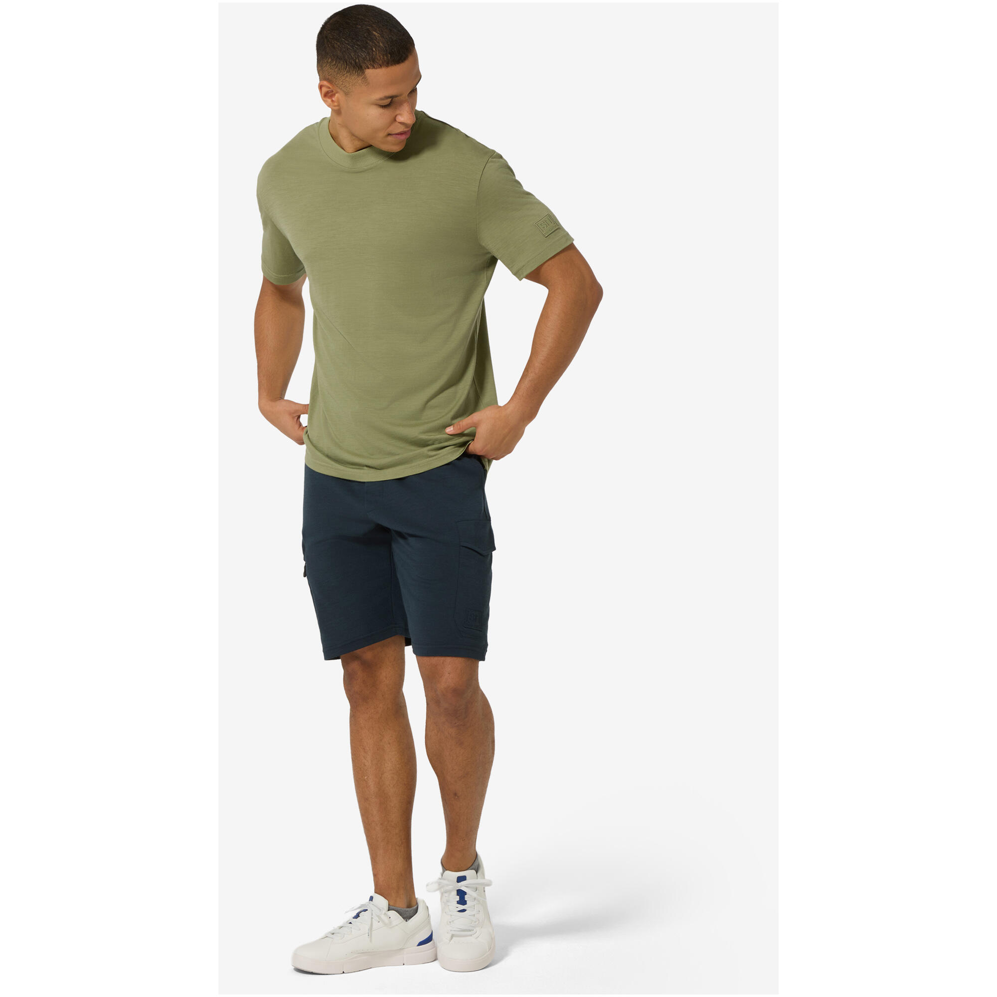 Koszulka męska SUPER.NATURAL M Casual RIB BIO J TEE 2/5
