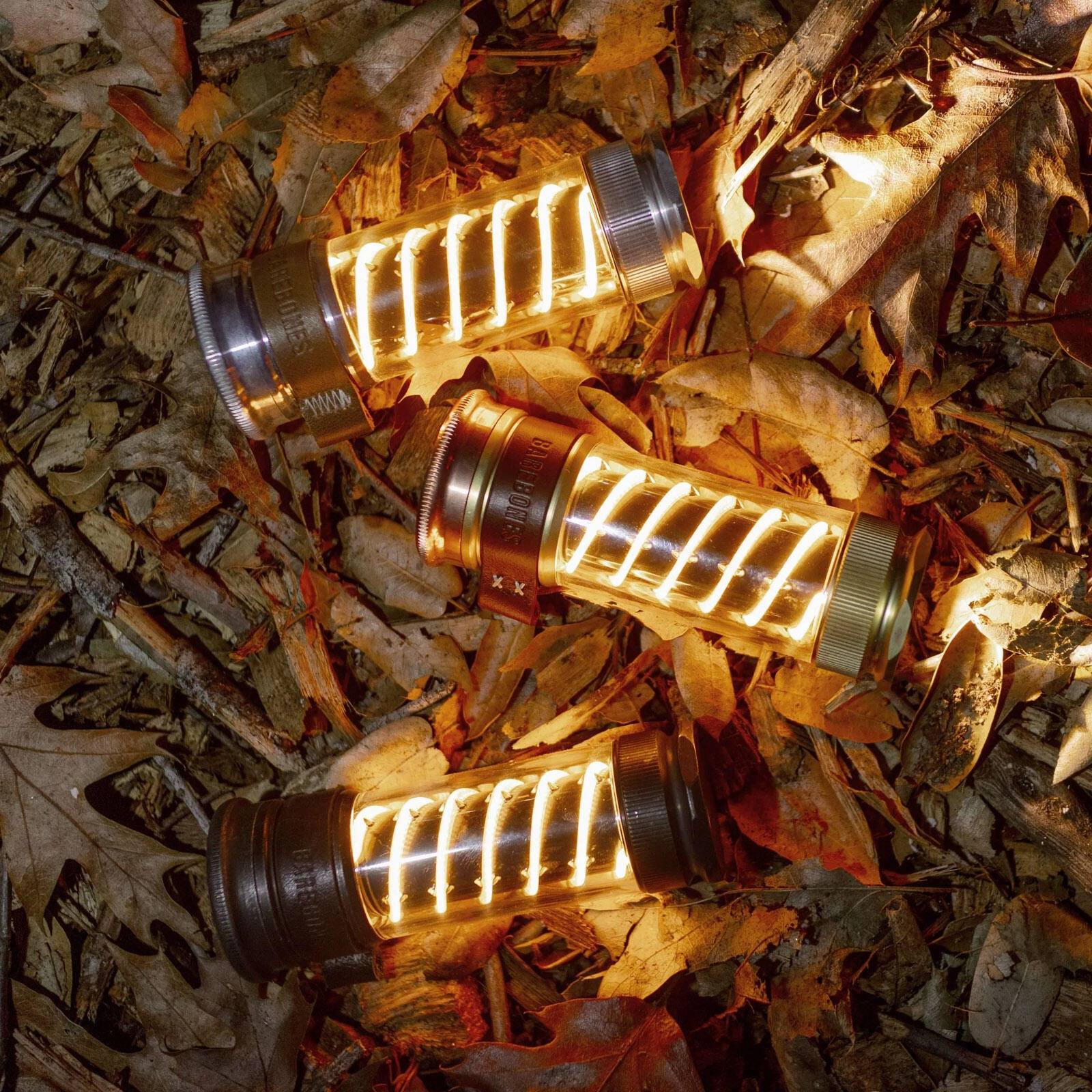 Camping Laterne LightStick Brass Mini Retro Lampe Dimmbar USB Akku LED 7/7